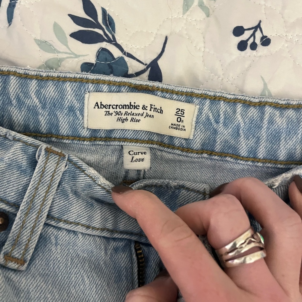 curve love abercrombie and fitch jeans